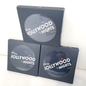 2023 Disney Parks Jollywood Nights Coaster Set Lot of 3 Hollywood Studios Gift 6